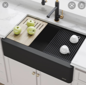 composite granite apron sink
